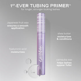 tarte removal demo with warm water illustrating gentle tube removal