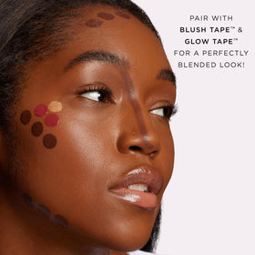 tarte sculptor held in hand illustrating travel-size convenience