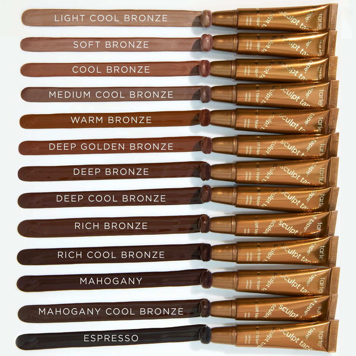 tarte cream bronzer texture swatch showing blendable finish and smooth coverage