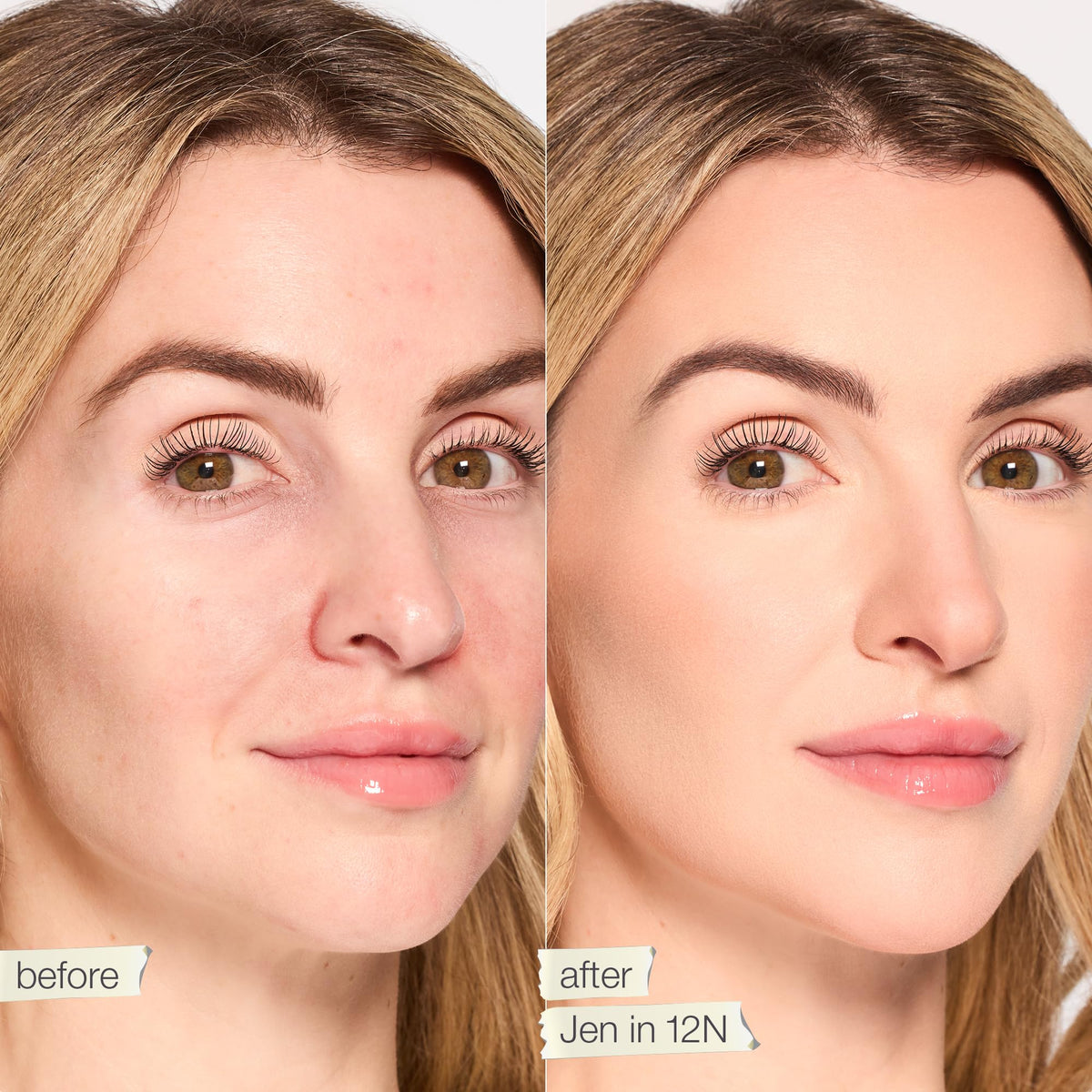 tarte shape tape 12N applicator closeup demonstrating jumbo speed-smoother for precise application