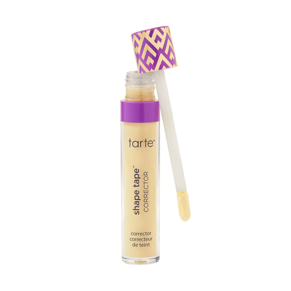 tarte corrector front packaging showing product name and yellow shade benefit