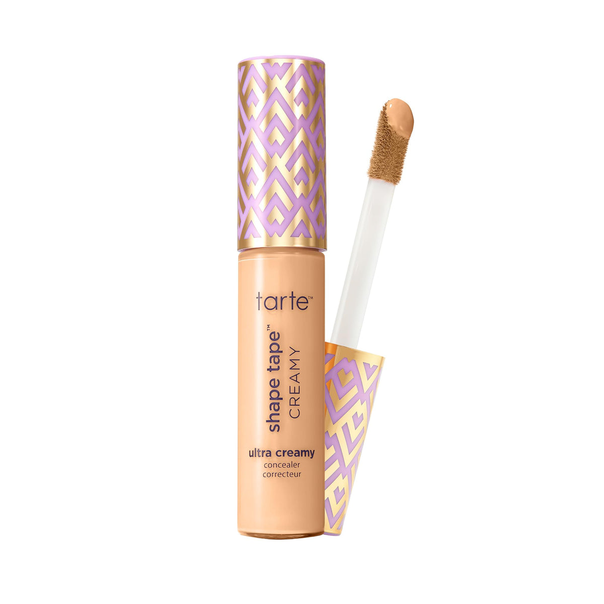 tarte front packaging showcasing product and shade with polished look