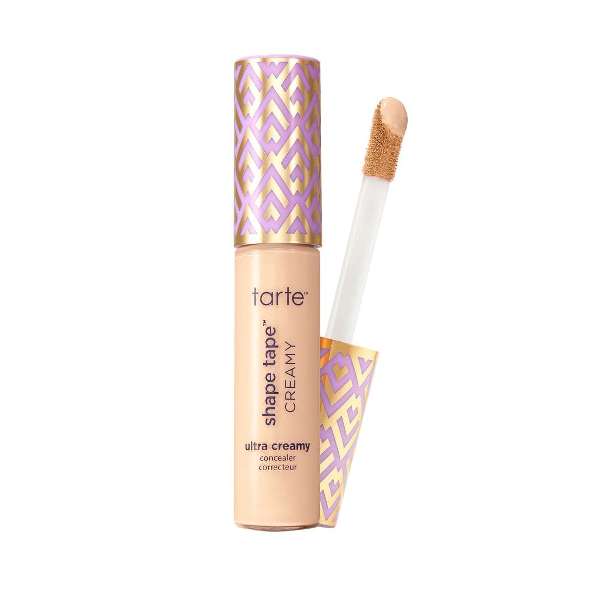 tarte front packaging highlighting product name and sleek tube, conveys full coverage benefit