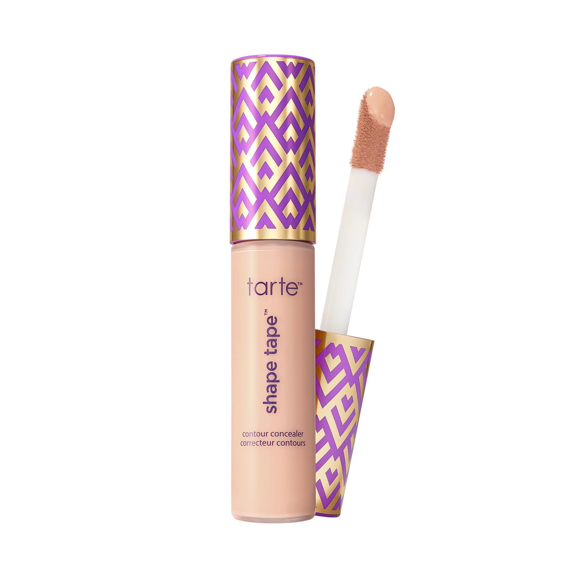 tarte Shape Tape front packaging showing product and shade benefits