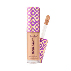 tarte shape tape front tube showing compact travel packaging and easy handling