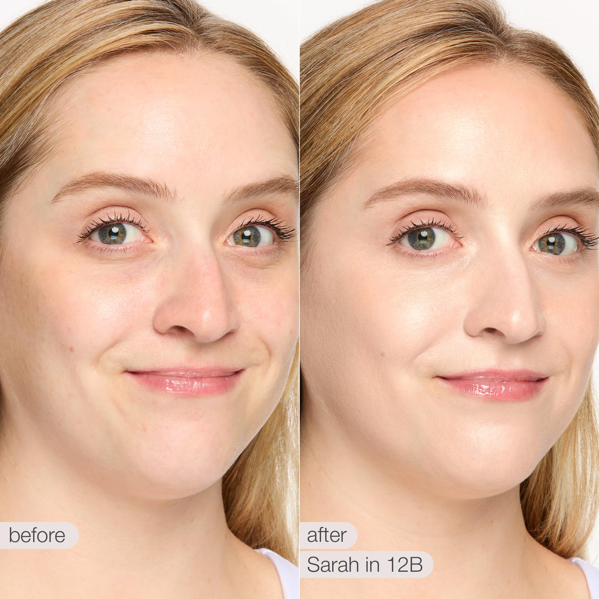 tarte Shape Tape jumbo applicator poised for precise under-eye application