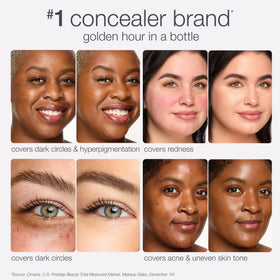 tarte application under-eye demonstrating brightening and smoothing benefit