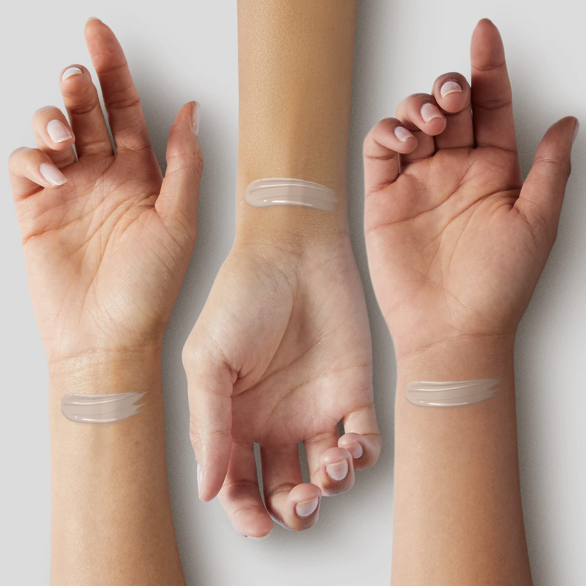 tarte shade 16N swatched on forearm showing coverage and color match benefit
