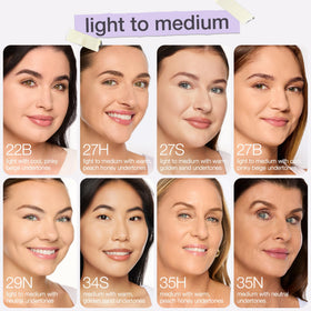 tarte under-eye before and after demonstrating brightening and smoothing