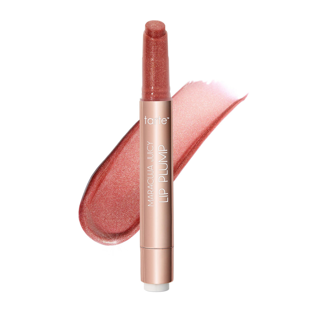tarte front packaging showing rosy mauve tube and glossy finish