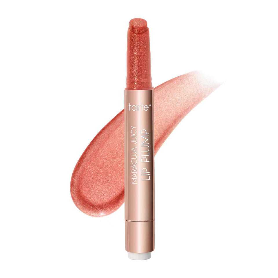 tarte front packaging showing ruby shimmer and sleek tube benefit easy identification