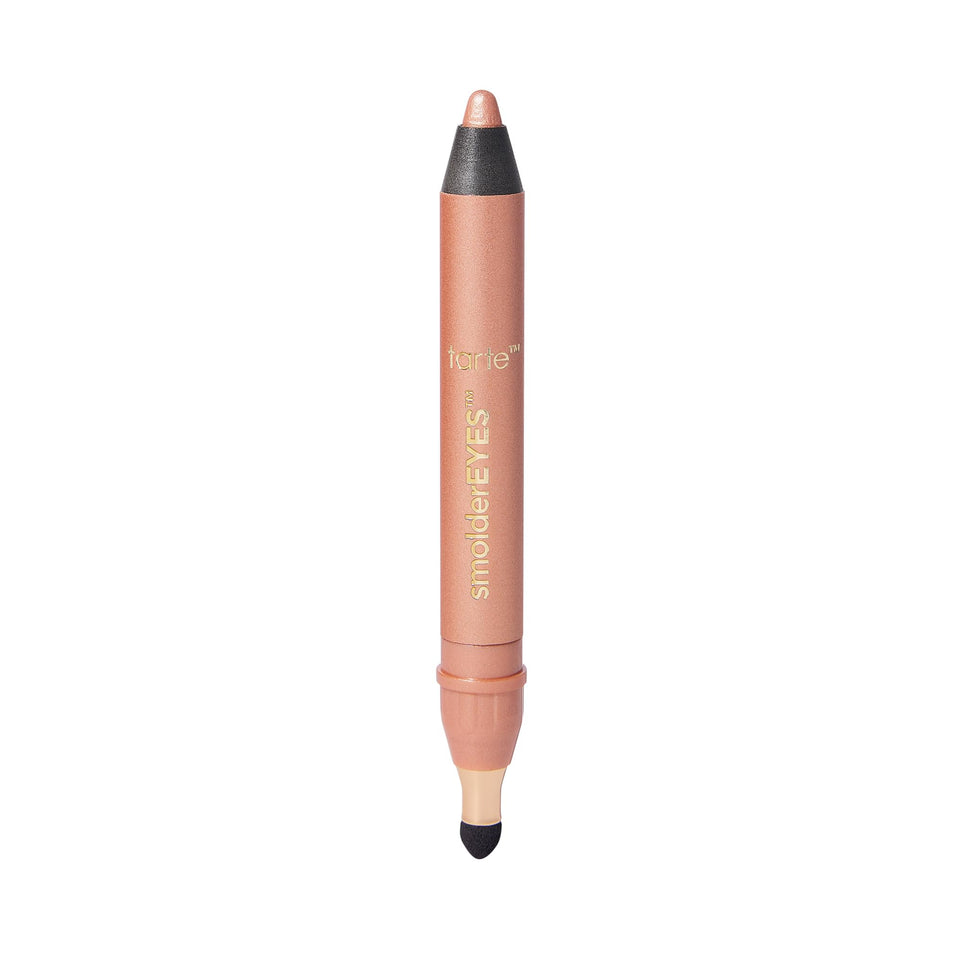 tarte smolderEYES front packaging showing full-size pencil and label benefit