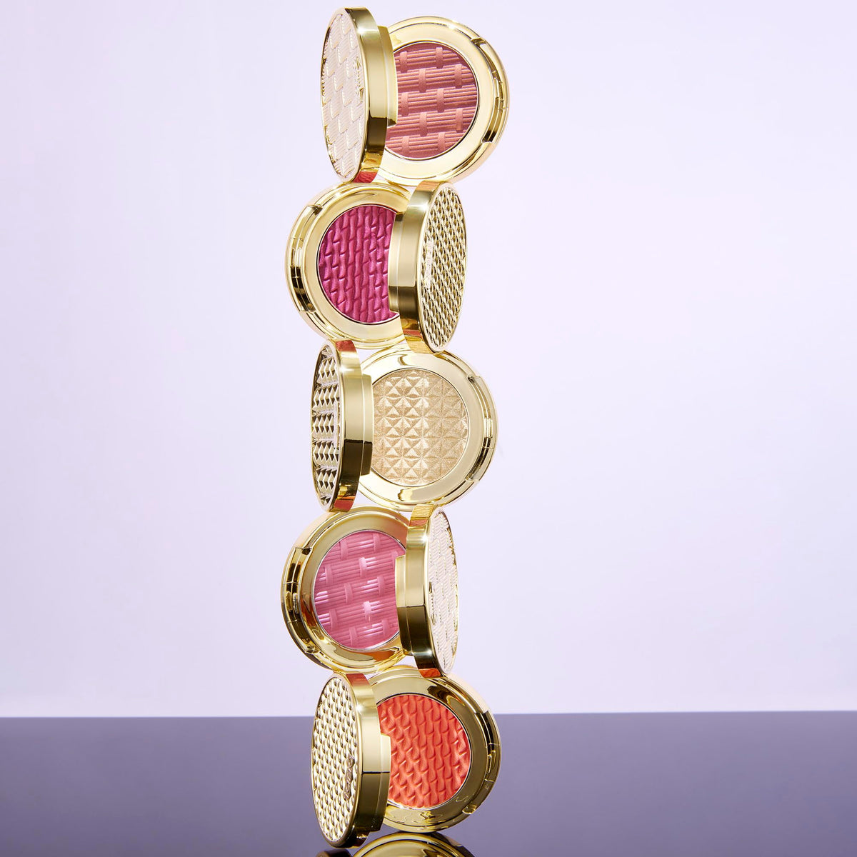 tarte compacts inside a clutch illustrating travel-friendly size and convenience