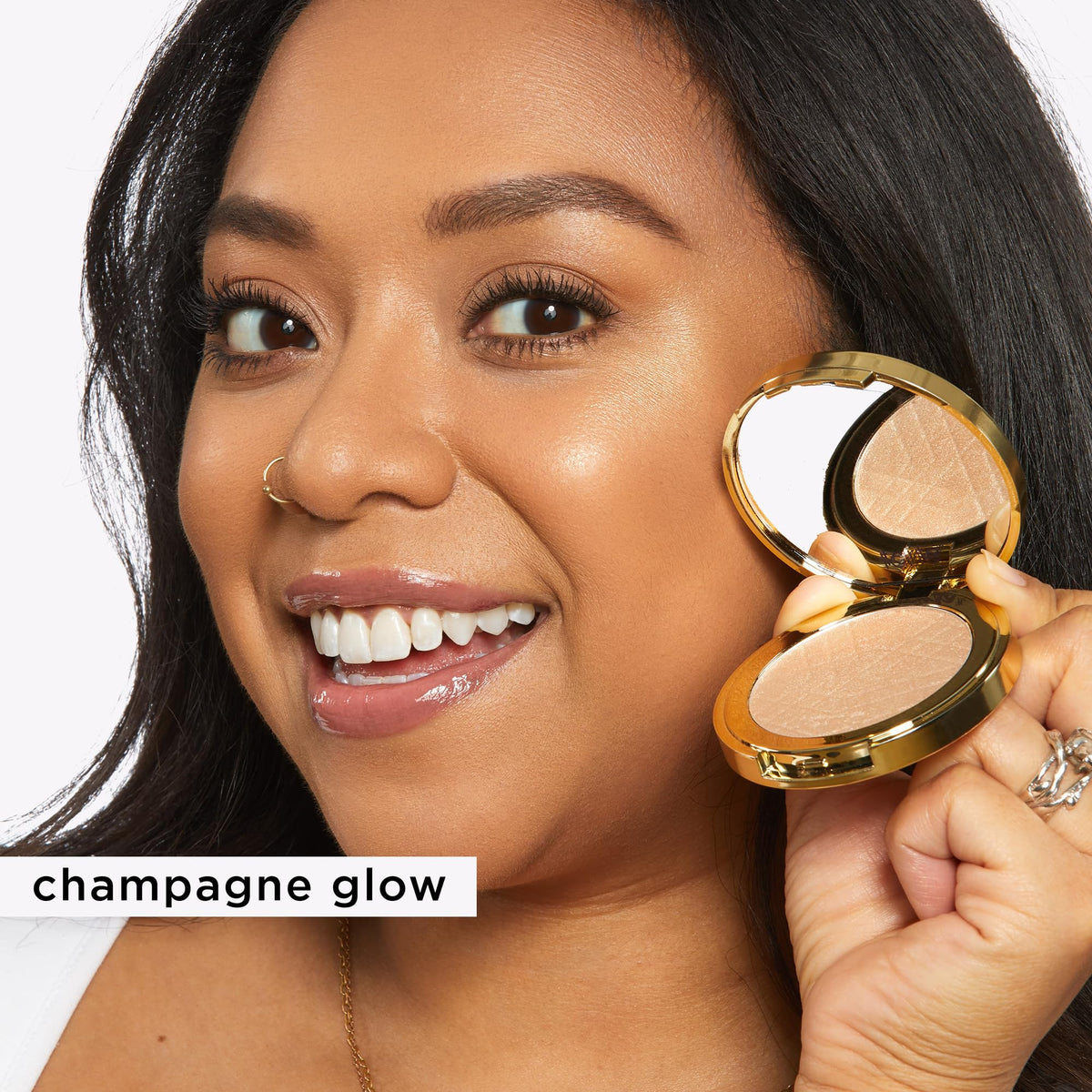 tarte swatches arm comparison showing warm and cool tone versatility benefit