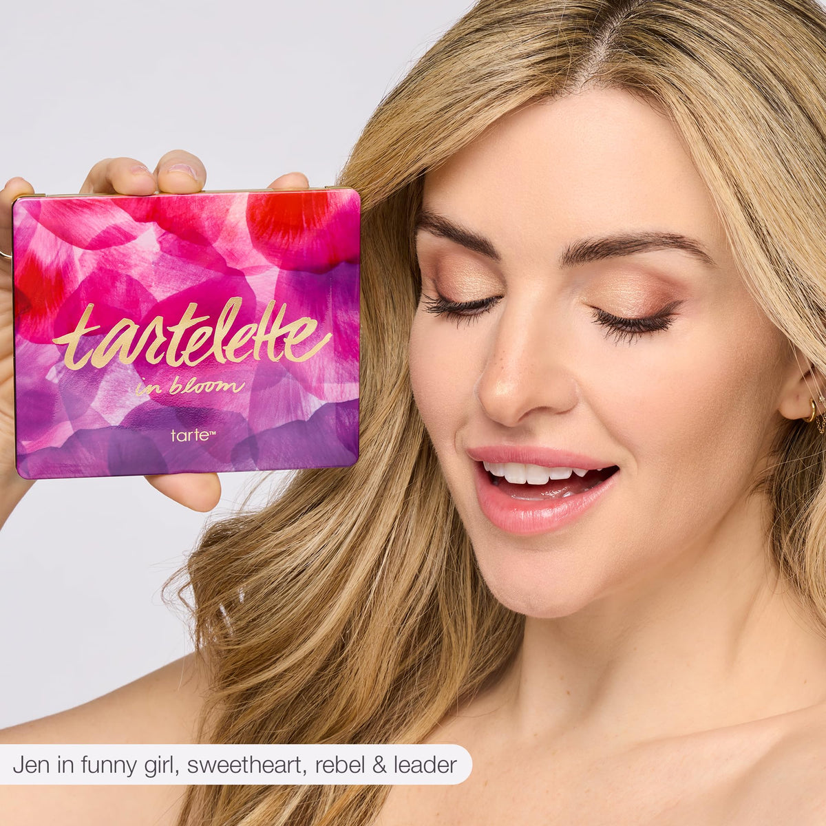 tarte packaging label and ingredients panel highlighting product info