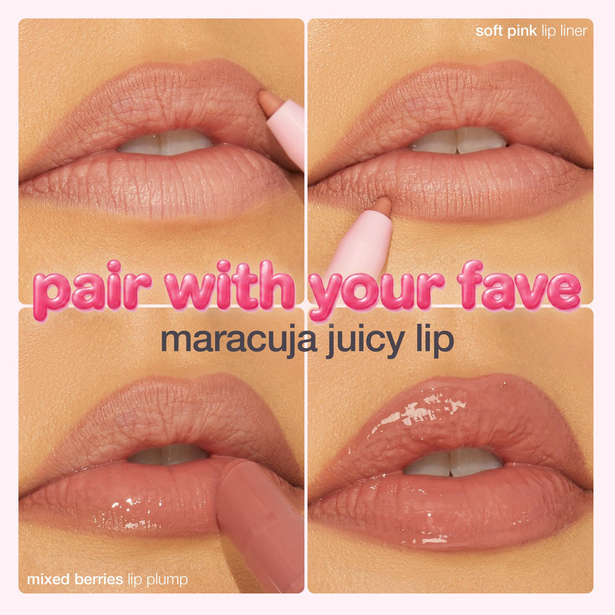tarte swatch on skin showing brown shade and creamy matte finish benefit