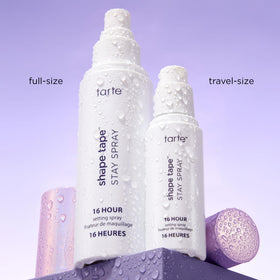 tarte shape tape in a travel bag showing portable on‑the‑go benefit