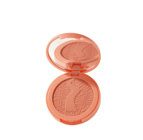 tarte compact front view showing packaging and shade identification for easy selection