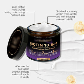 Tasunte cream applied on hand demonstrating smooth spreadability and immediate hydration benefit