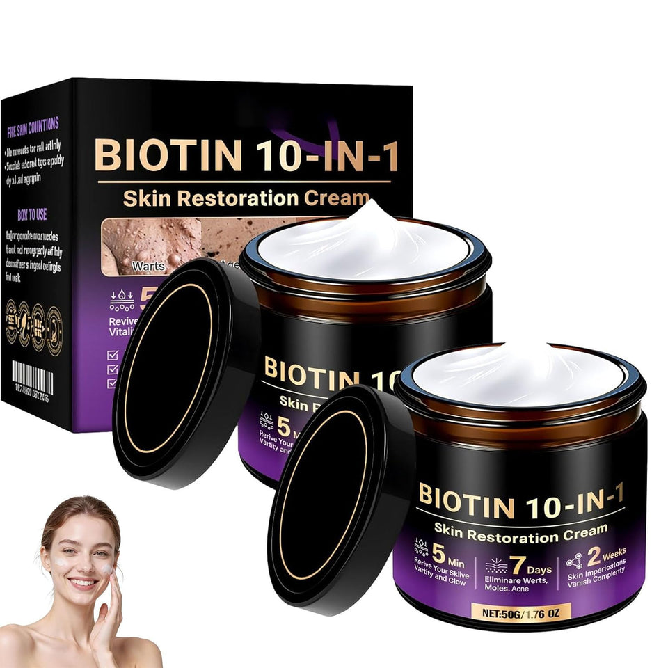 Tasunte front packaging two-piece cream set showing label and boxes for easy identification and storage