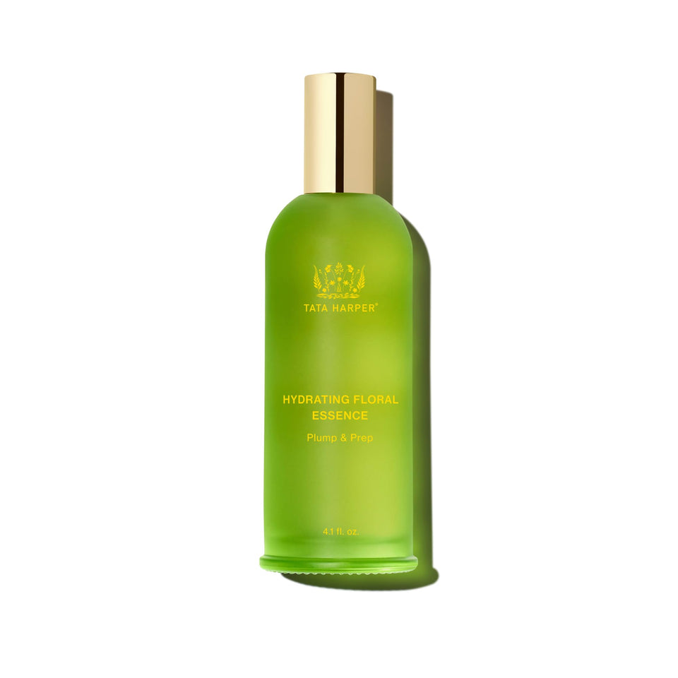 Tata Harper front bottle showing elegant label and clean design benefits hydration