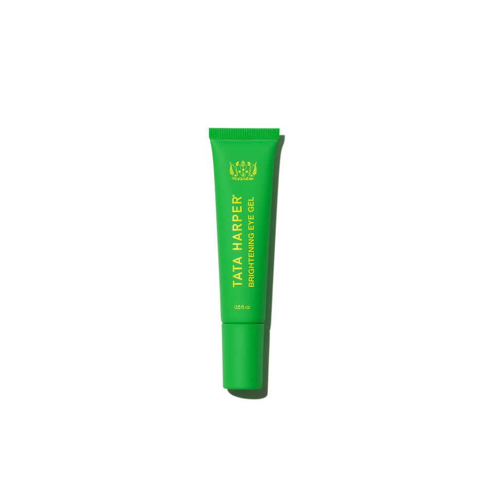 Tata Harper front packaging showing compact eye gel for brightening