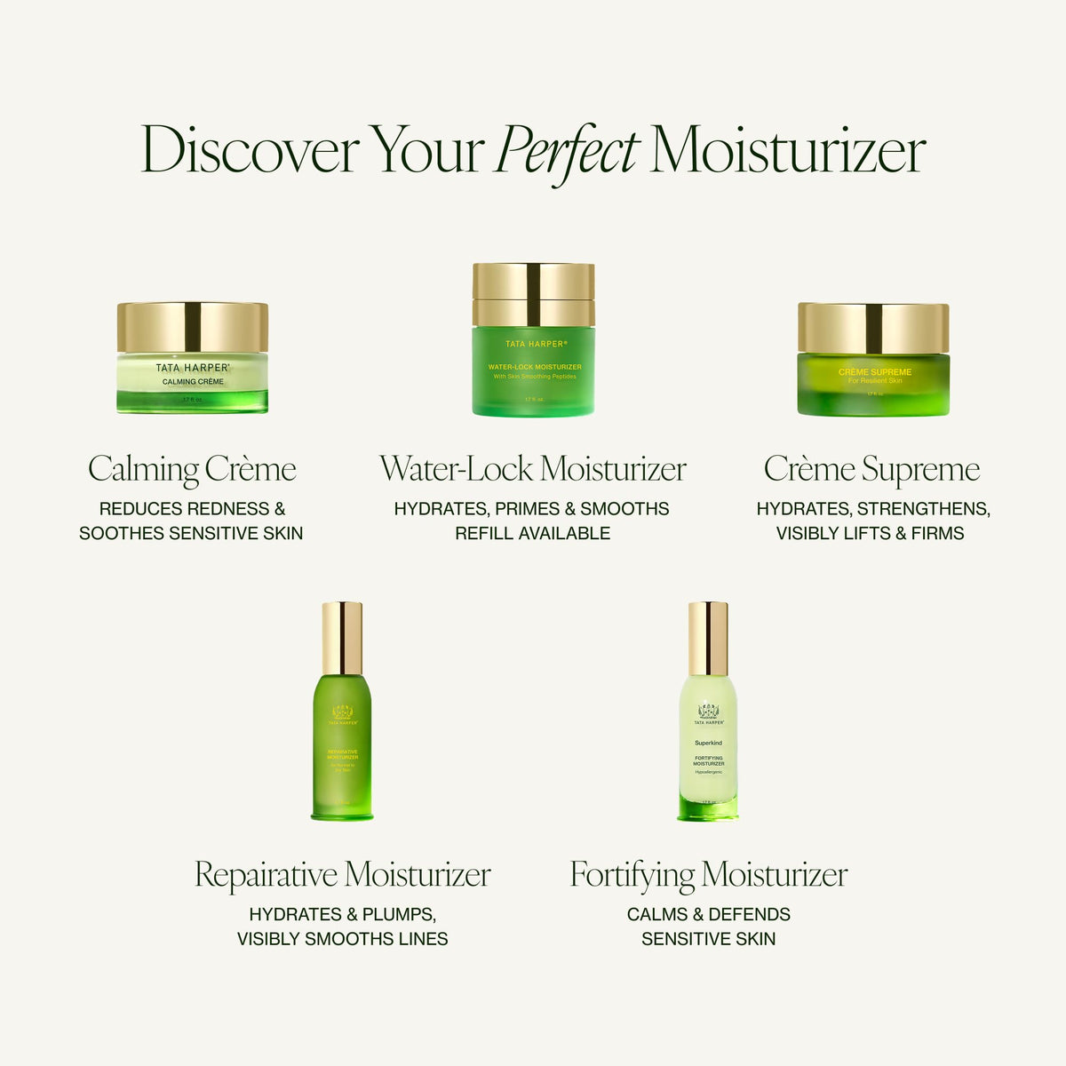 Tata Harper jar on vanity illustrating routine-ready convenience benefit