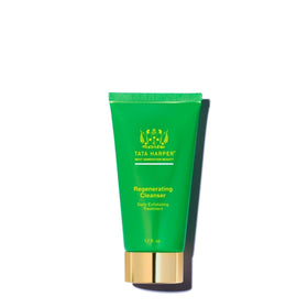 Tata Harper front packaging showing cleanser bottle and benefit