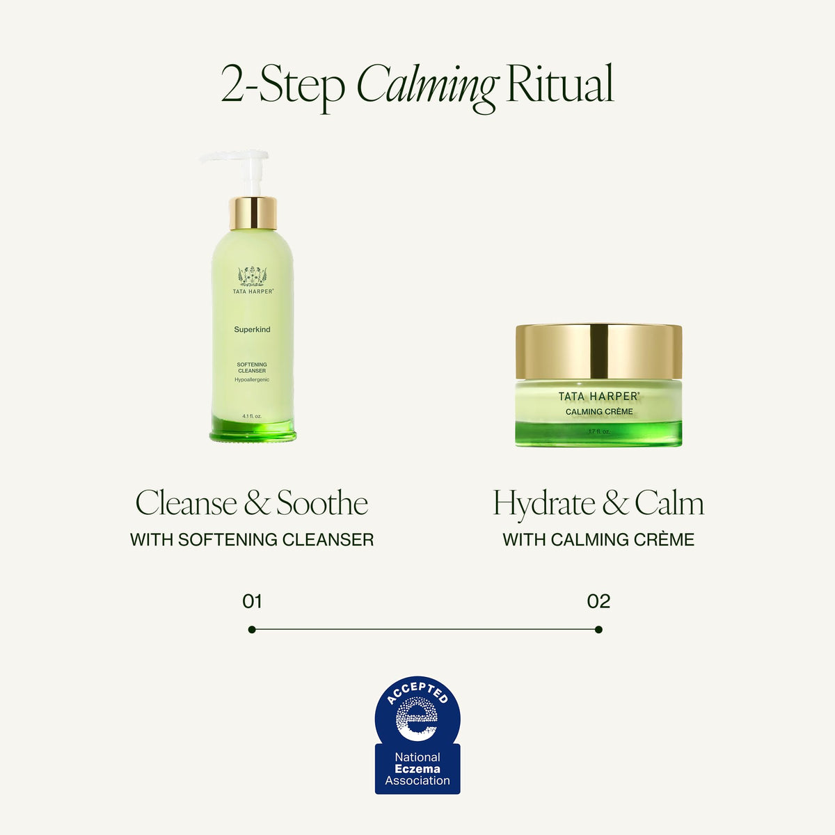 Tata Harper cleanser at sink in use showing non-stripping rinse