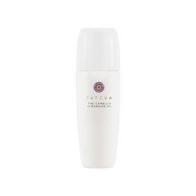 TATCHA bottle front view showing elegant packaging and hydration benefit