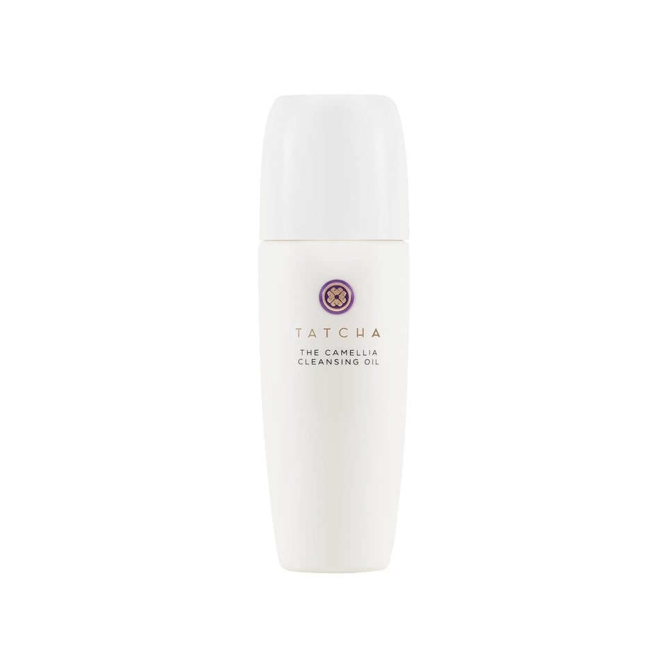 TATCHA bottle front view showing elegant packaging and hydration benefit
