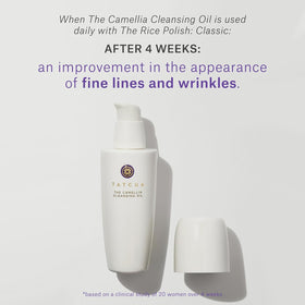 TATCHA removing waterproof mascara demo demonstrating gentle effective removal