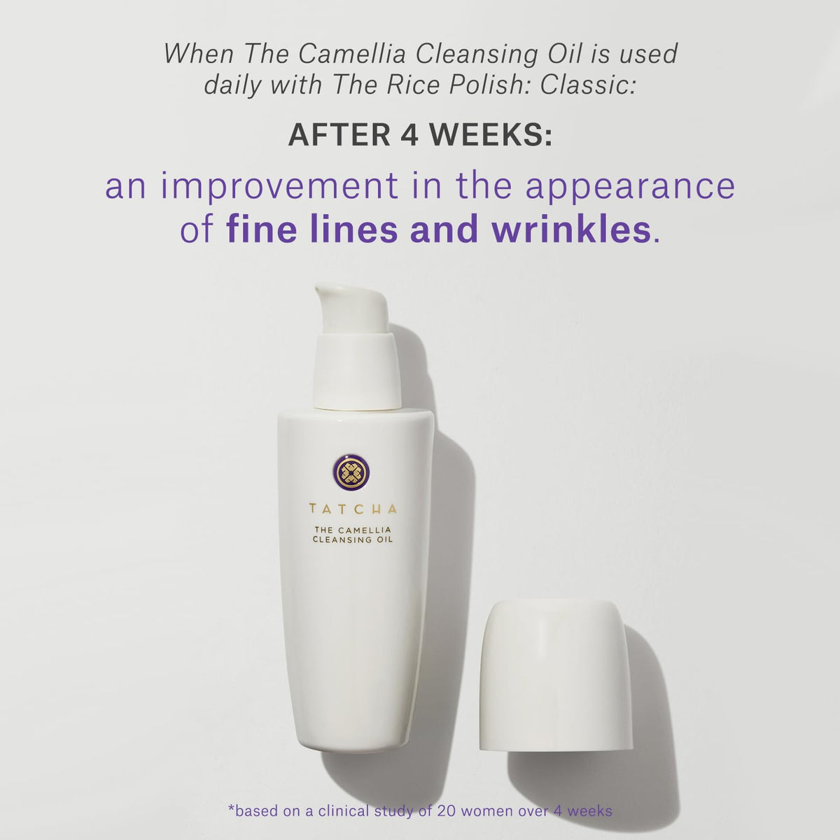 Camellia flowers and oil ingredient shot highlighting nourishing vitamins