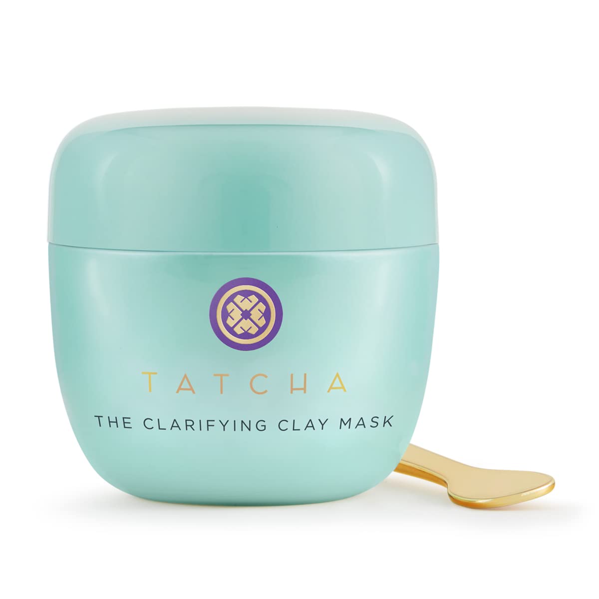 TATCHA jar front view showing label and elegant packaging for quick identification