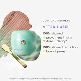 TATCHA mask warming action demonstrated in hand indicating active pore-opening benefit