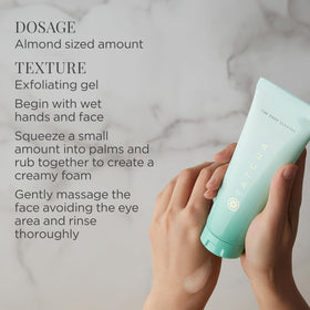 TATCHA product label and ingredient list emphasizing botanical components