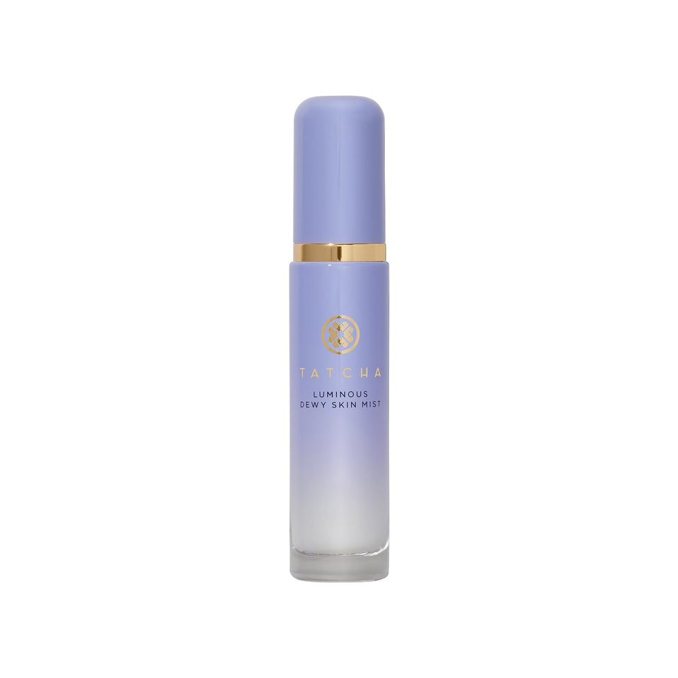 TATCHA front bottle shot showing elegant packaging and travel‑ready size