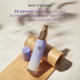TATCHA in hand to show 1.35 oz scale and portability benefit