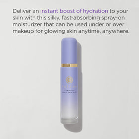TATCHA texture droplet on skin demonstrating lightweight, nonsticky finish
