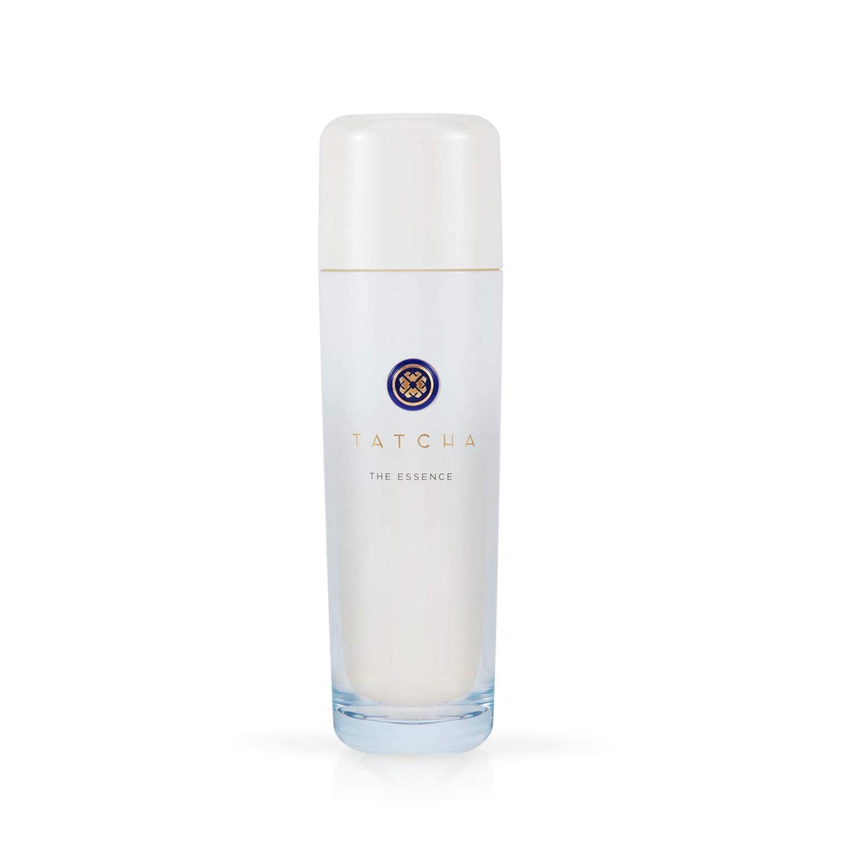 TATCHA bottle front view showing clean design and sizing benefit