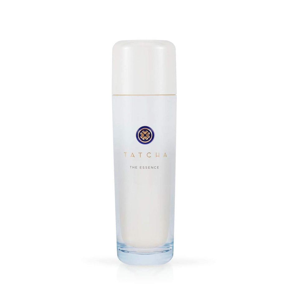 TATCHA bottle front view showing clean design and sizing benefit