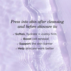 TATCHA applied between cleansing and serum to enhance absorption