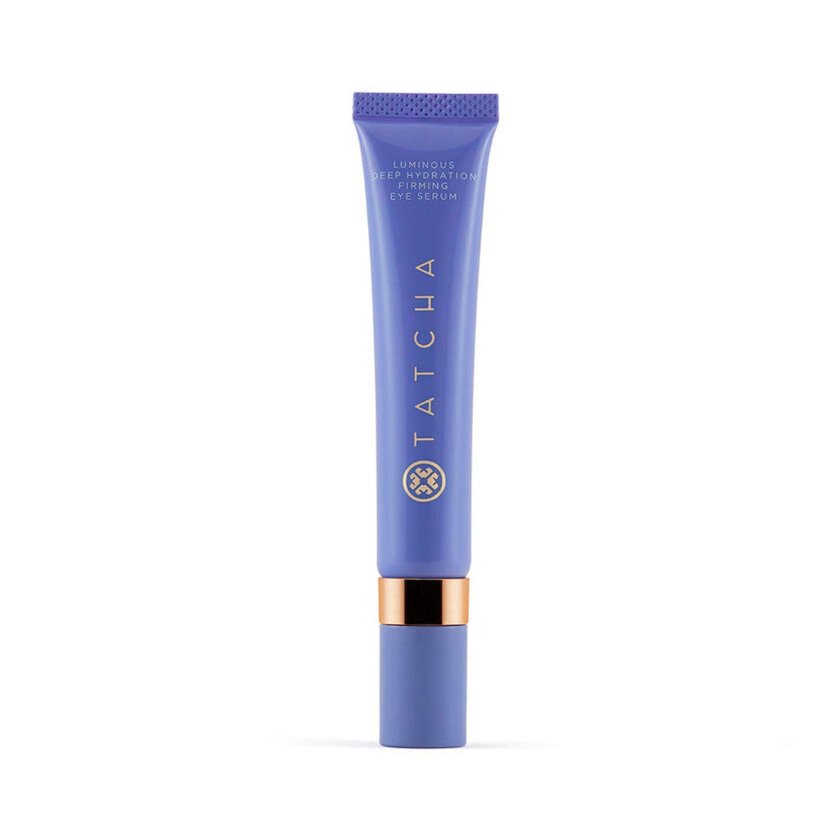 TATCHA eye serum front packaging showing bottle and label, enhances routine