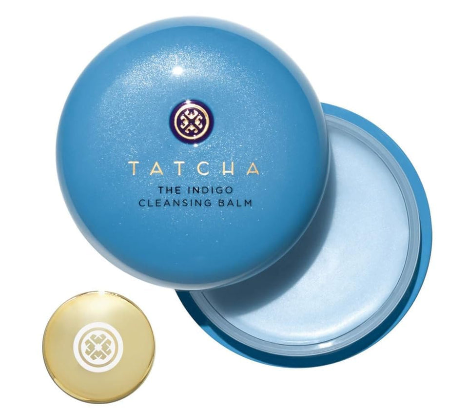 TATCHA front jar showing elegant packaging and gentle cleansing benefit