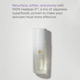 TATCHA gentle cleanser pump detail illustrating mild cleansing benefit