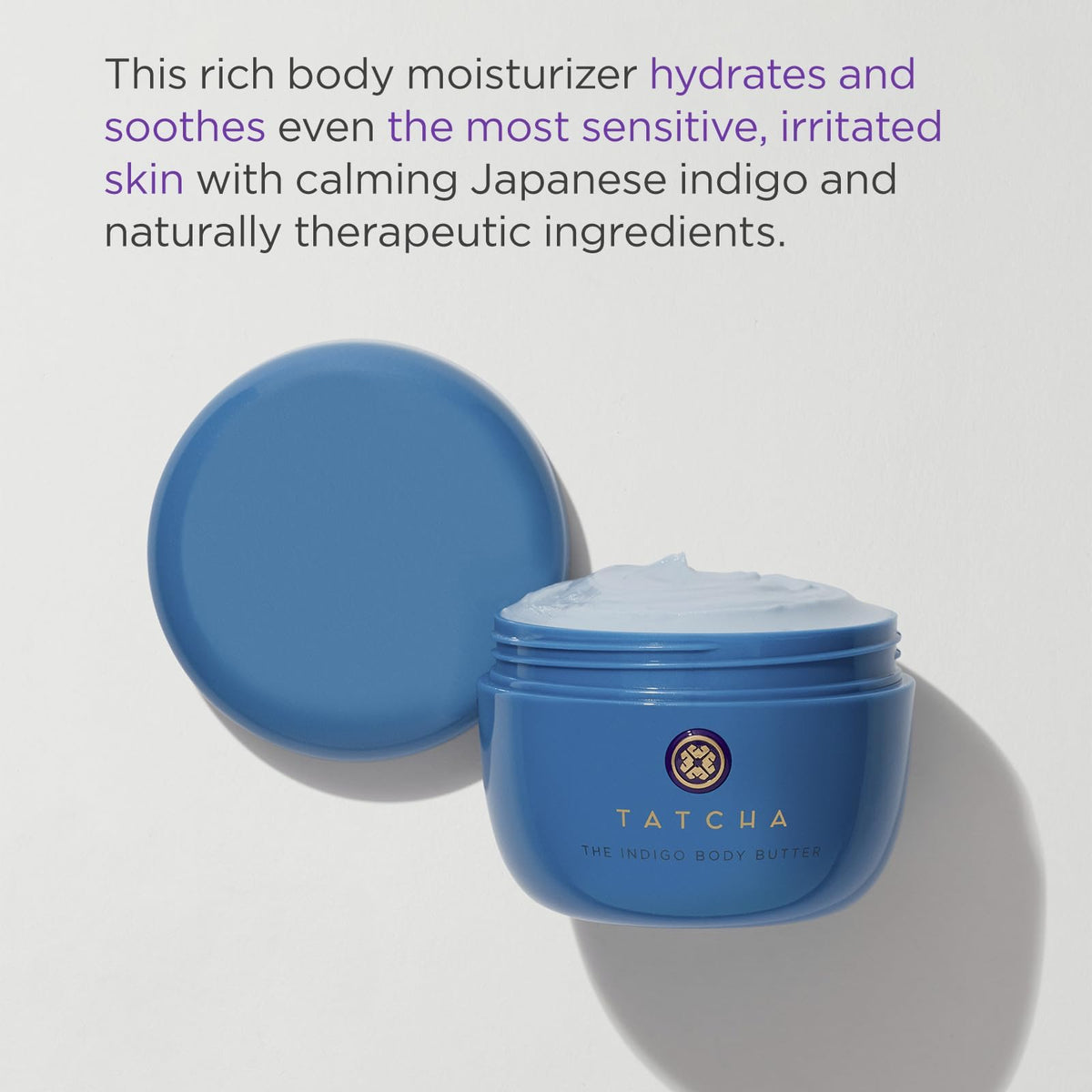 TATCHA cream texture close-up highlighting velvety richness and easy absorption