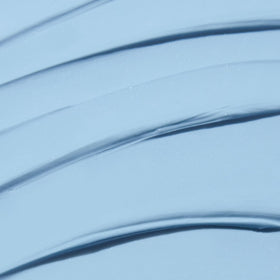TATCHA Indigo Calming Cream texture close-up displaying lightweight hydrating finish