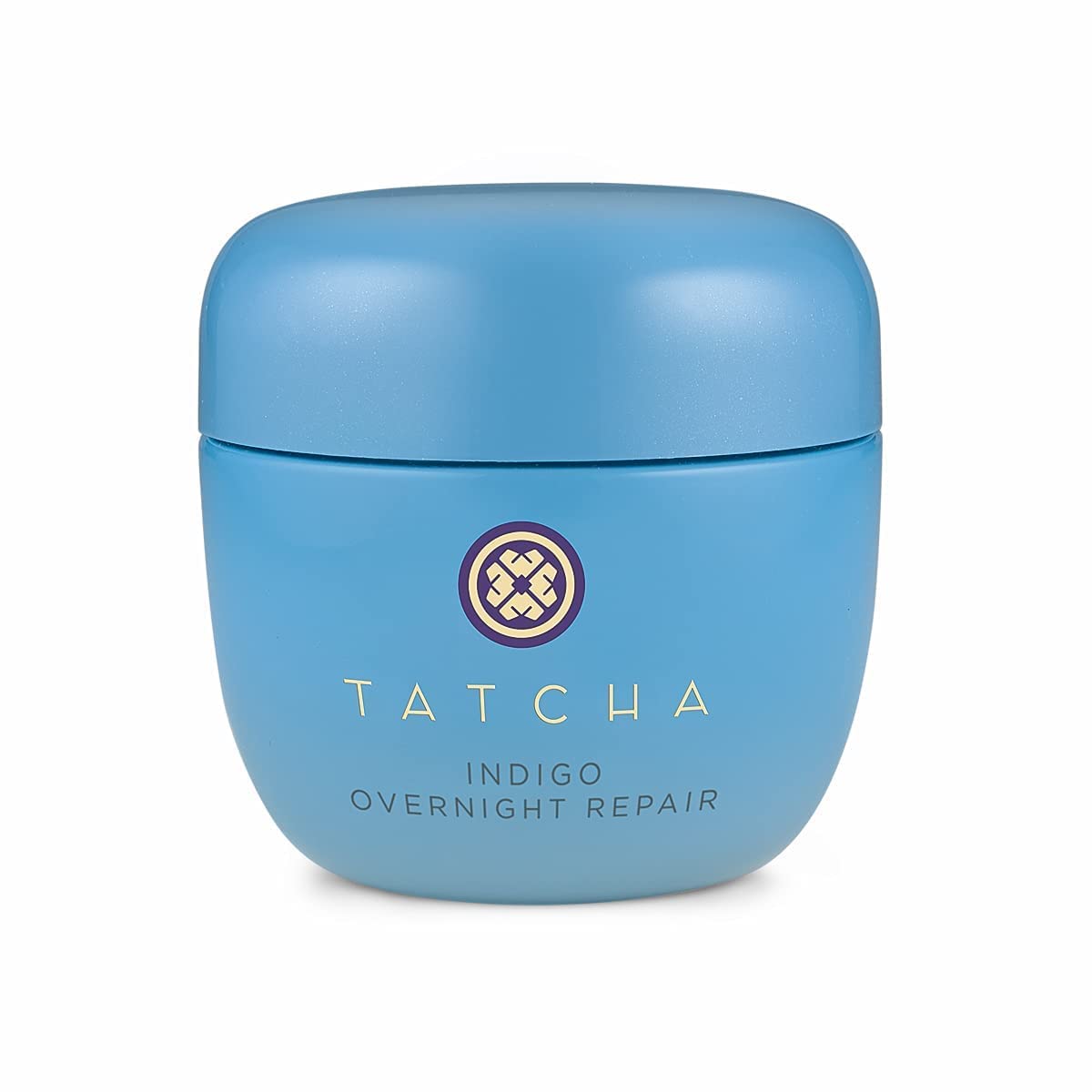 TATCHA jar front showing product and calming overnight benefits