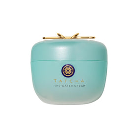 TATCHA front jar showing product label and matte finish benefit