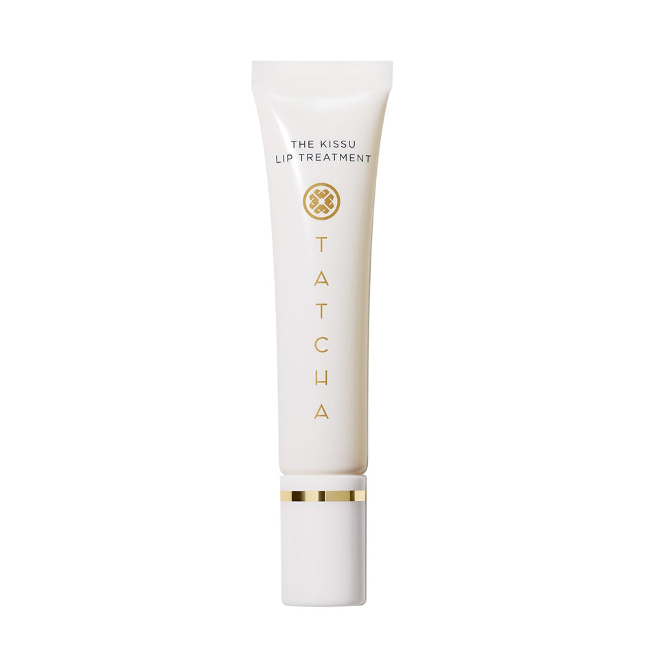 TATCHA Kissu front packaging showing product and benefits